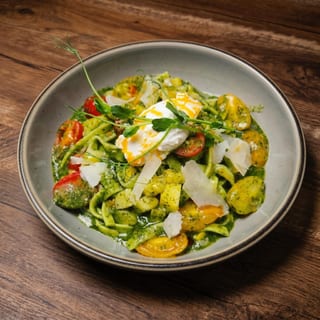 Spinach Fettucine